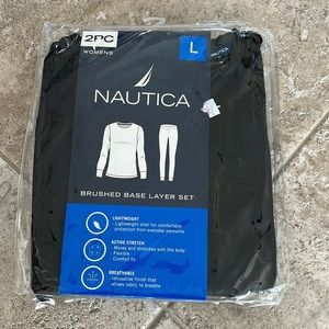 Nautical brushed base layer set